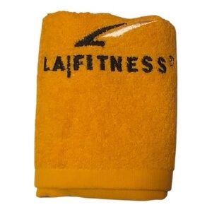LA FITNESS New Yellow Gym Towel